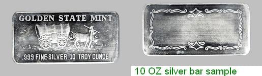 Silver recovery bar