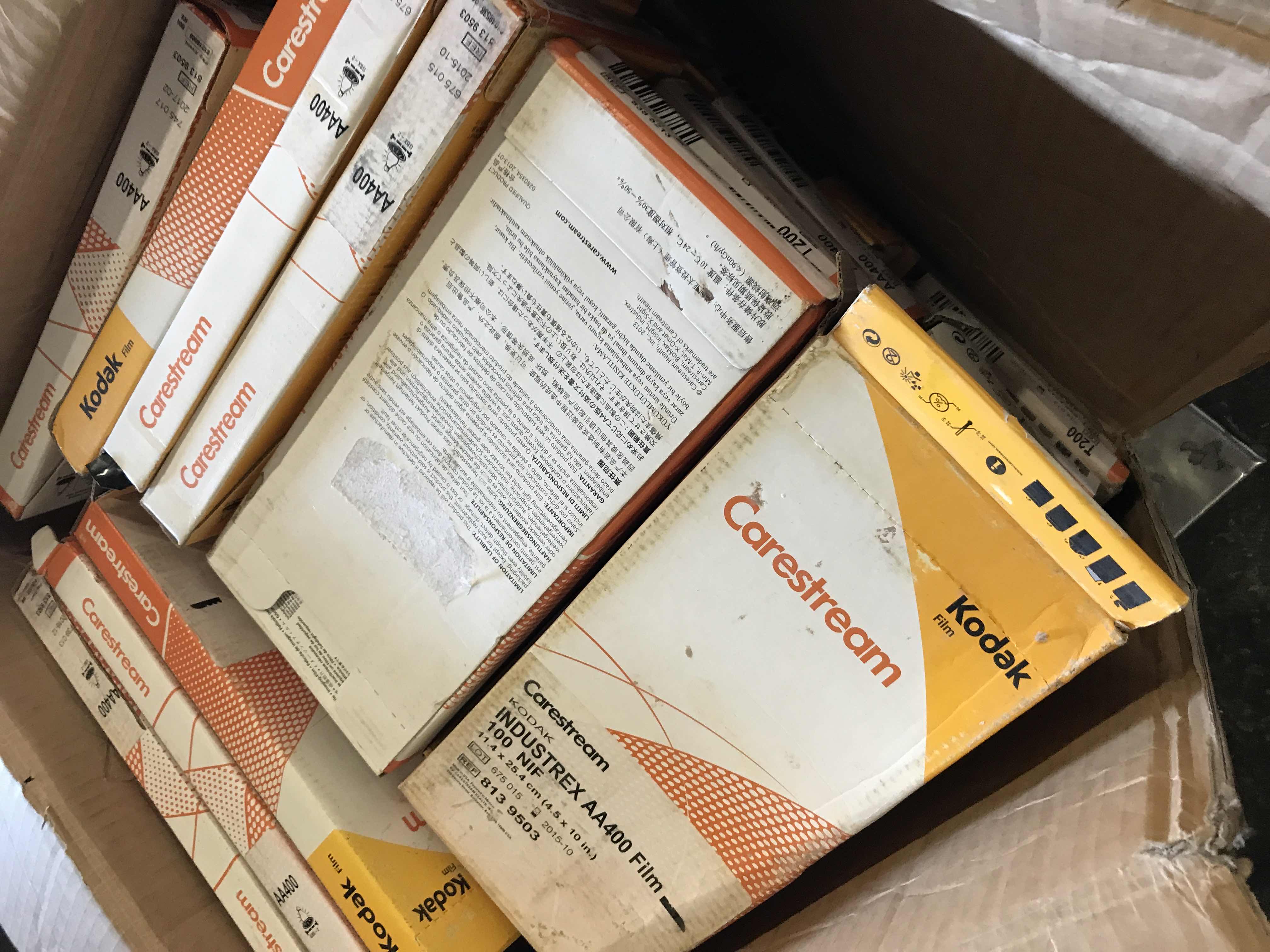 NDT xray film recycling Industrial film silver recovery